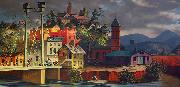 unknow artist The Two Rivers Spain oil painting artist